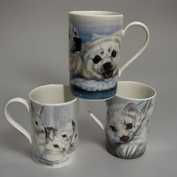Natural Wonders Scotland Stoneware Mug 3 Tim Knepp Limited Edition Wildlife Art - Picture 1 of 7